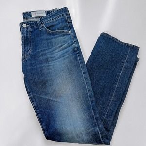 AG Adriano Goldschmied Straight Leg High Rise Jeans Everett Size 32